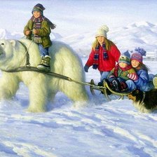 Схема вышивки «поездка худ.Дункан»