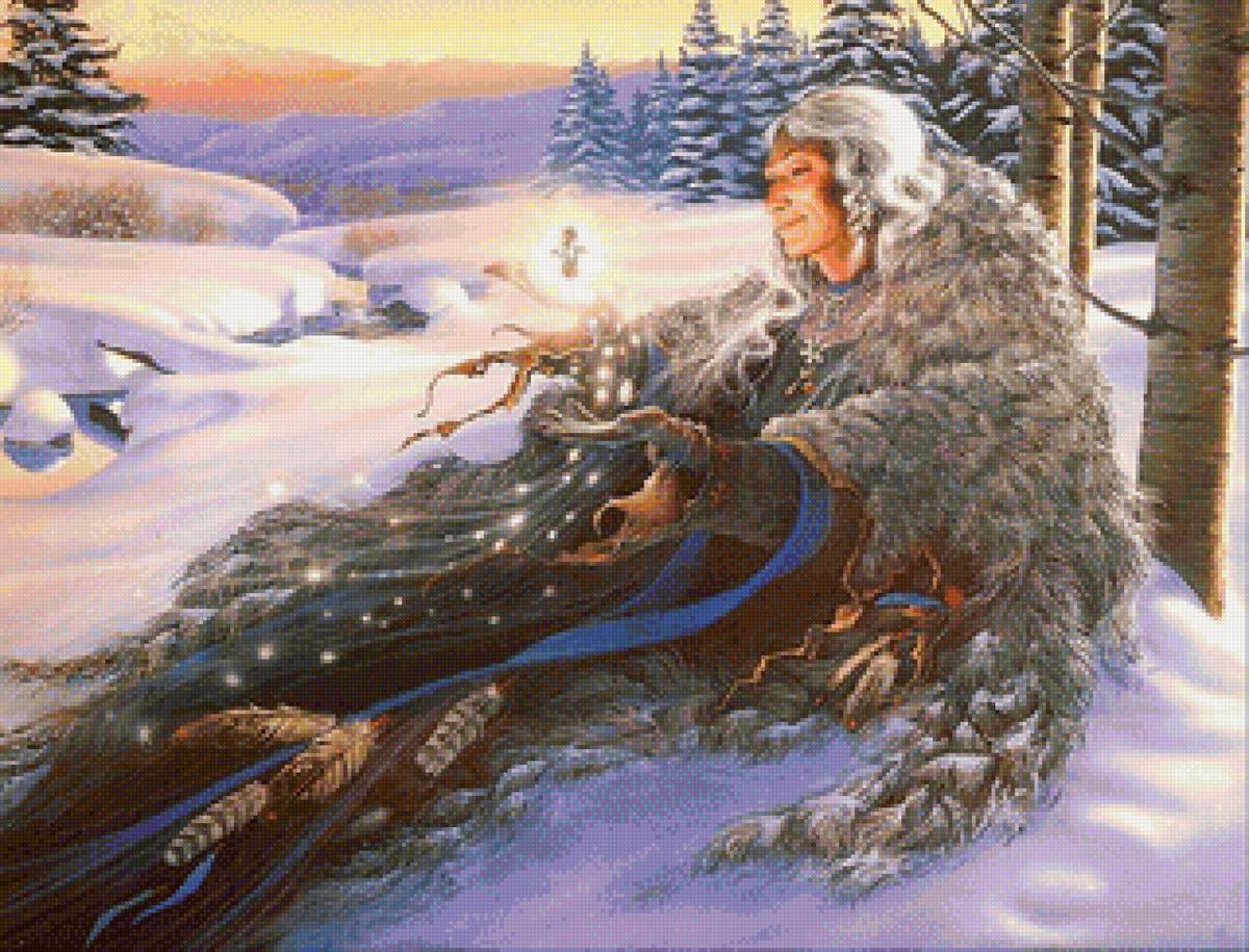 дух зимы - зима - предпросмотр