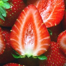 Схема вышивки «Клубника»