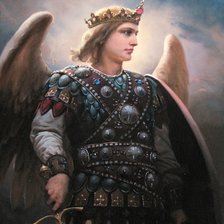 Схема вышивки «ангел»