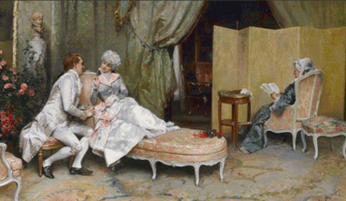 свидание - картина - предпросмотр