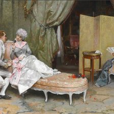 Схема вышивки «свидание»