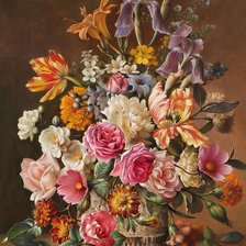 Схема вышивки «kvety»