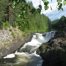 Схема вышивки «горная речка»