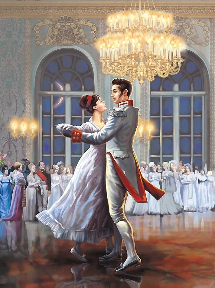 Бал - картина - оригинал