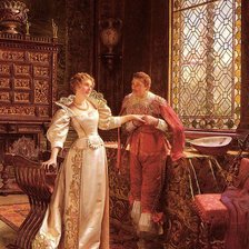 Схема вышивки «свидание»