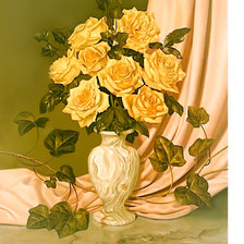 Схема вышивки «Серия "Букет". Розы»