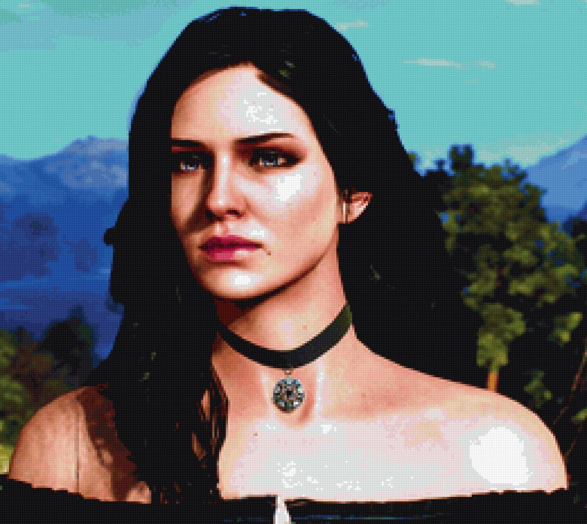 Йеннифер - ведьмак, йеннифер - предпросмотр