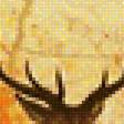 Предпросмотр схемы вышивки «Олени» (№2290301)