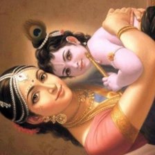 Схема вышивки «Кришна»