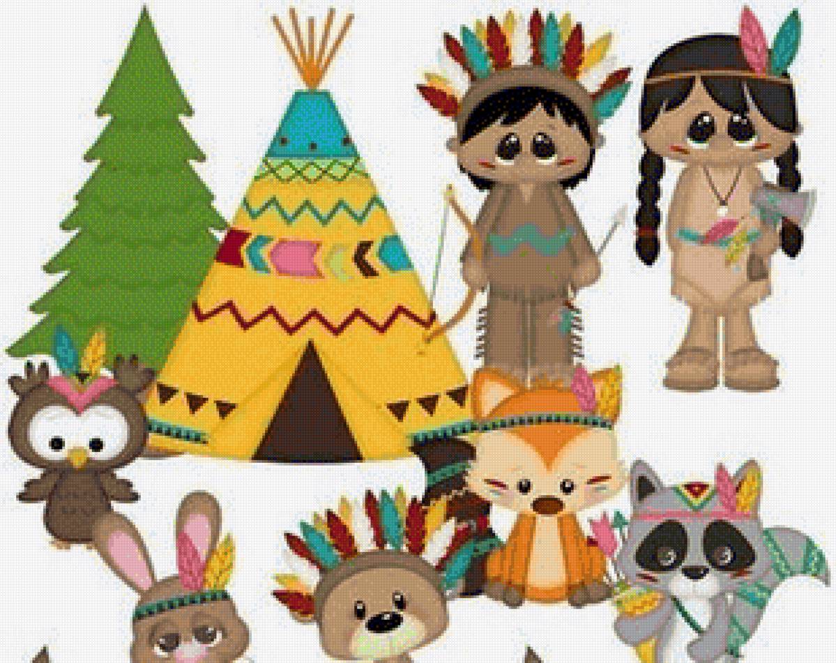 indios infantiles - предпросмотр