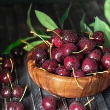 Схема вышивки «Вишни»