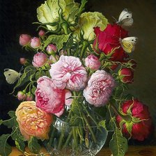 Схема вышивки «Цветы»