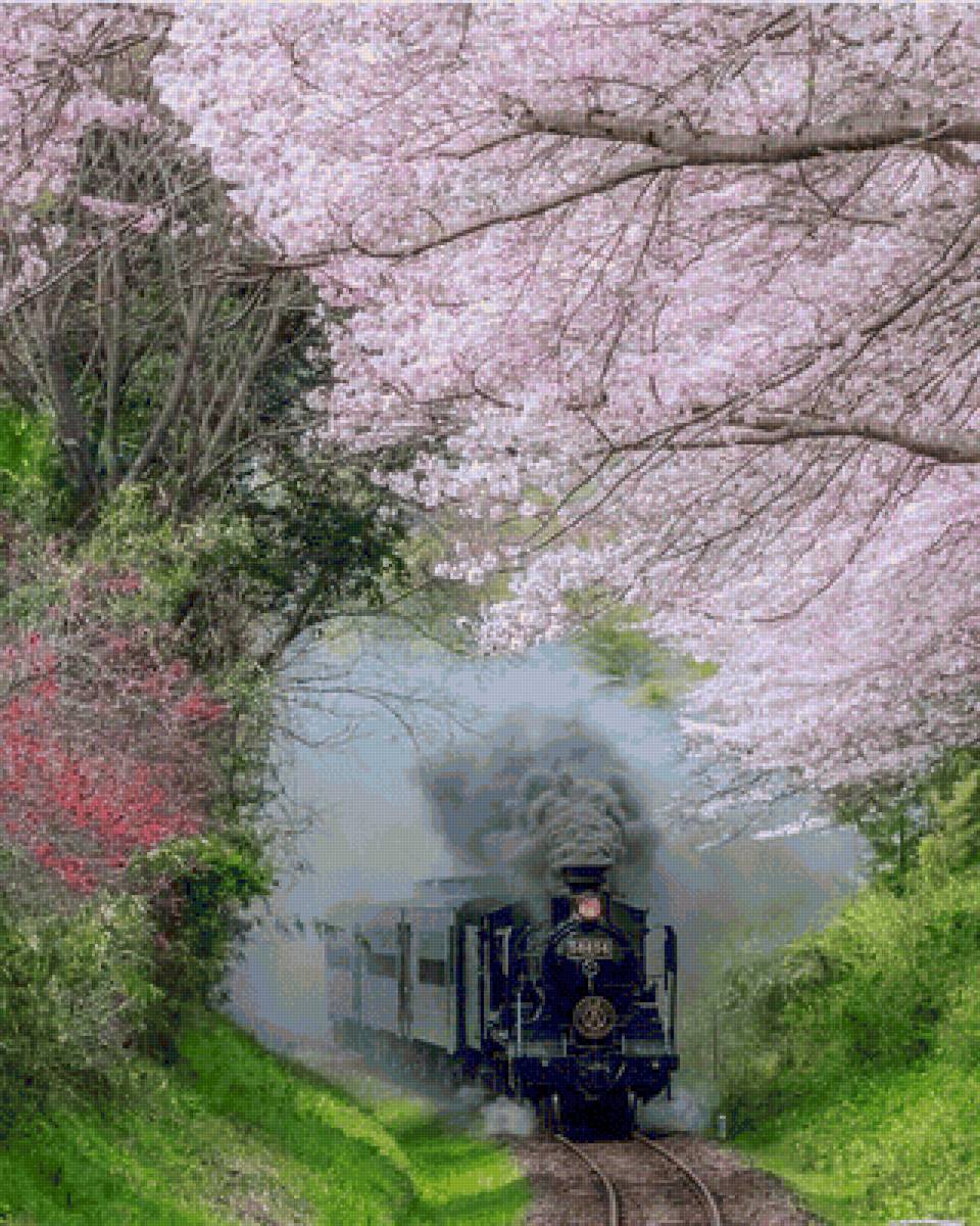 El tren - paisaje - предпросмотр