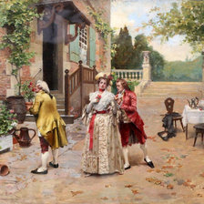 Схема вышивки «Im Hof»