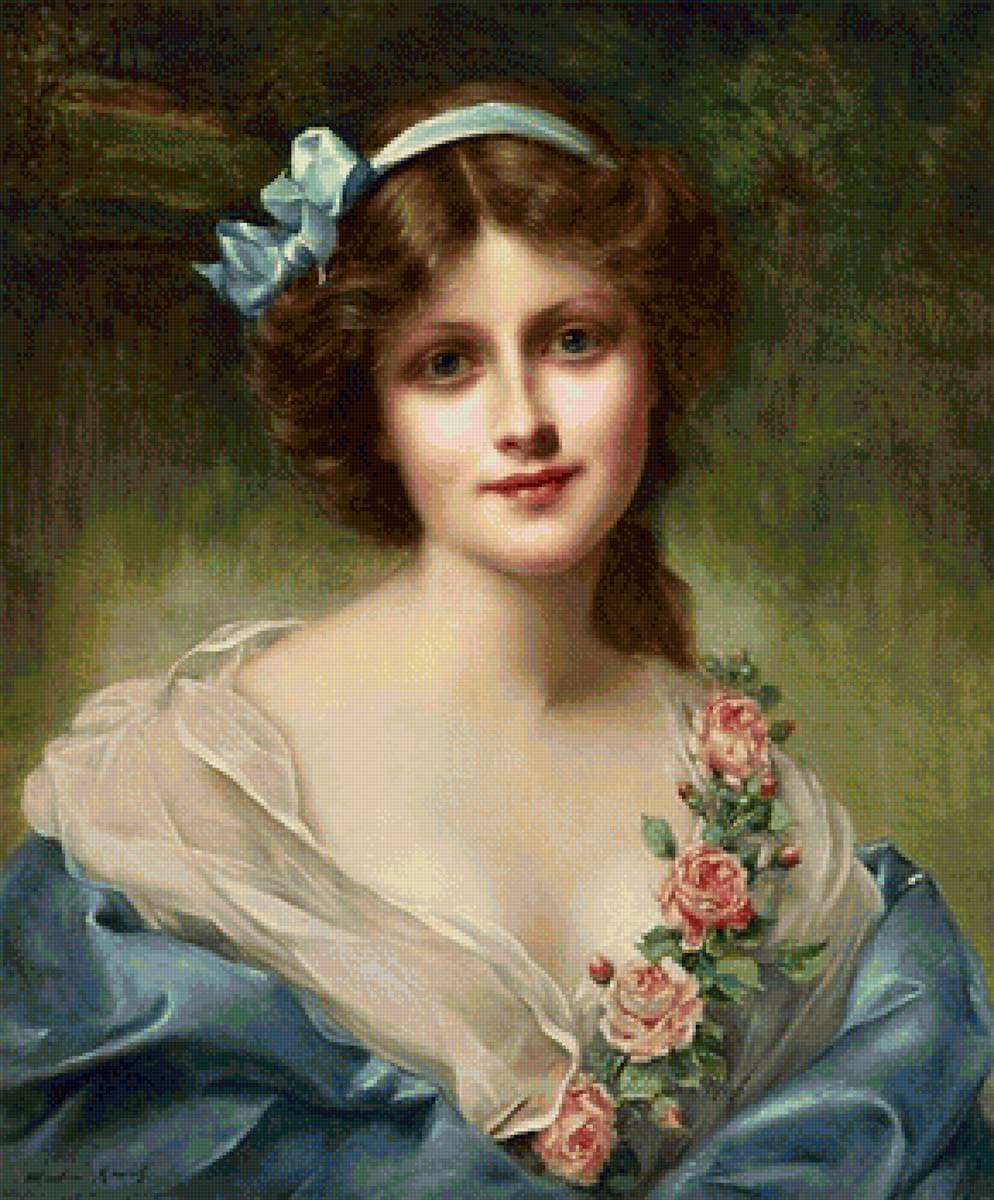 Die Dame mit der Rjse - портрет - предпросмотр