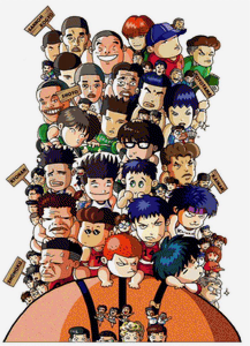 Slam Dunk - anime - предпросмотр