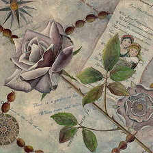 Схема вышивки «Letter»