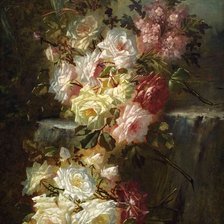 Схема вышивки «Розы»