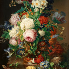 Схема вышивки «Букет»