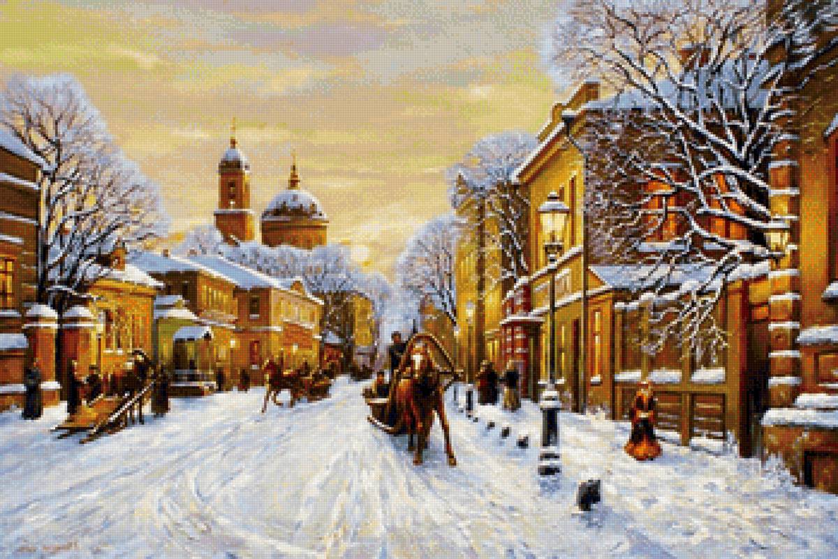 вечер - улица - предпросмотр