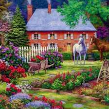 Схема вышивки «The Sweet Garden»