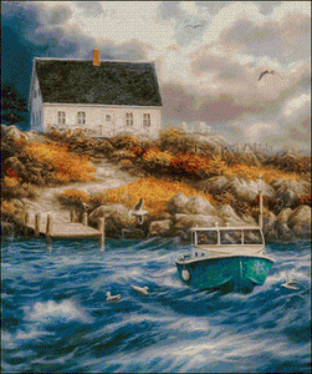 Afternoon Wave - painting, chuck pinson, seaside - предпросмотр