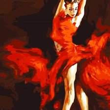 Схема вышивки «Passion of Dance»