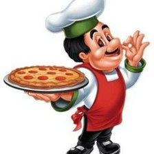 Схема вышивки «повар»