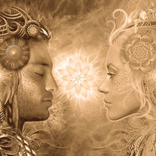 Схема вышивки «Серия "Фэнтези". Пара»