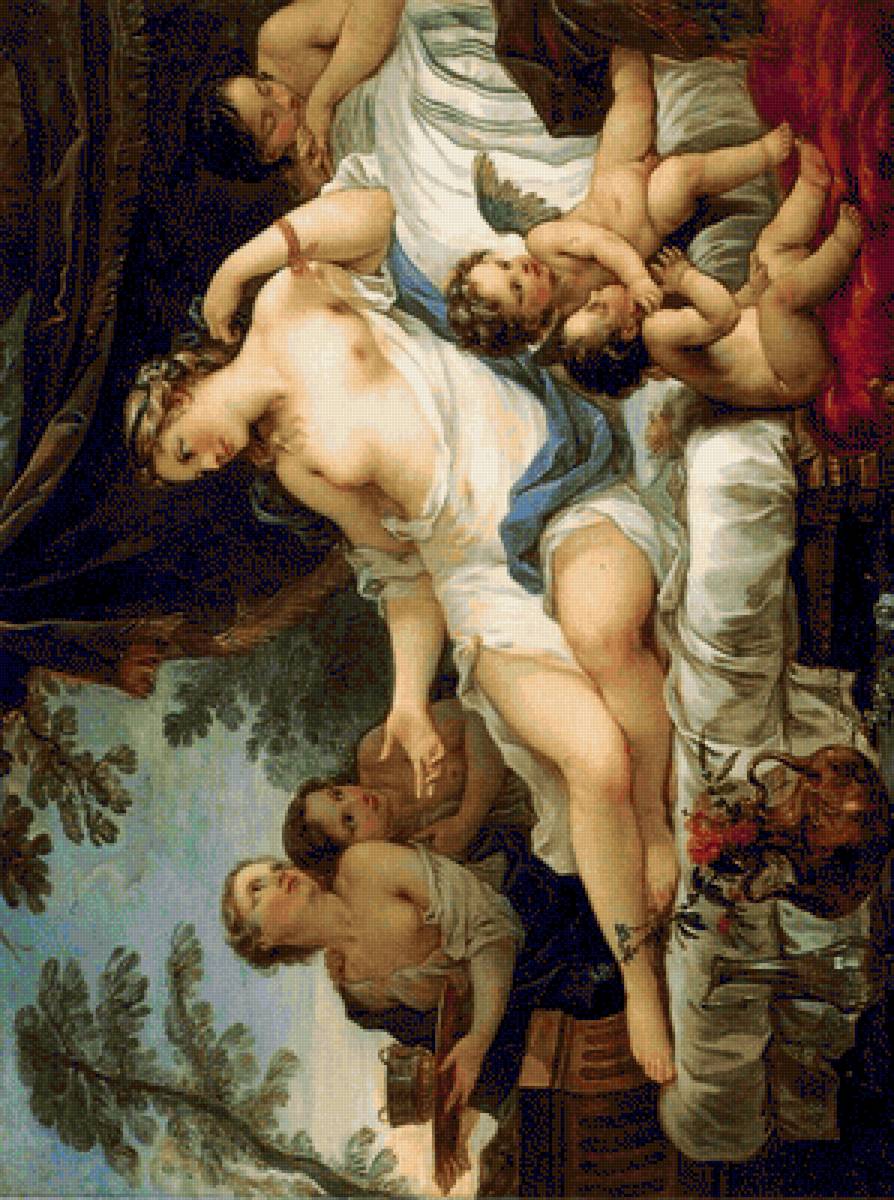 ШАРЛЬ ЖОЗЕФ НУАР. ПРОБУЖДЕНИЕ ВЕНЕРЫ - религия, картины - предпросмотр