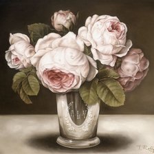 Схема вышивки «Розы»