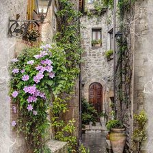 Схема вышивки «вечер»