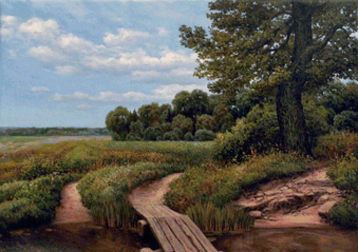 мост - картина - предпросмотр