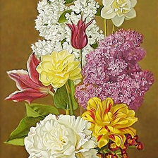 Схема вышивки «Серия "Букет"»