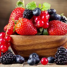 Схема вышивки «Ягодки»