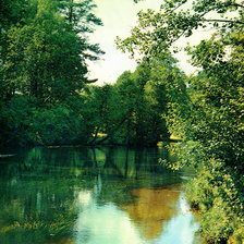 Схема вышивки «Тихий уголок»