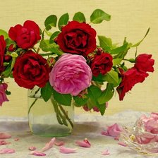 Схема вышивки «цветы»