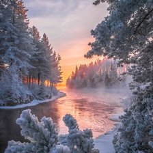 Схема вышивки «утро»