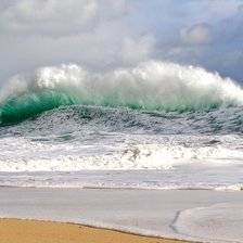 Схема вышивки «волна»