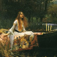 Схема вышивки «в лодке»