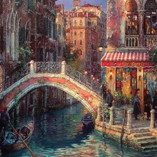 Схема вышивки «Венеция»