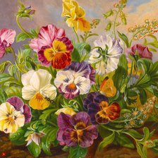 Схема вышивки «букет»