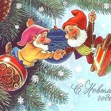 Схема вышивки «с новым годом»