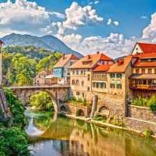 Схема вышивки «Словения»