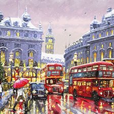 Схема вышивки «Лондон»