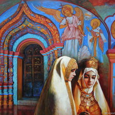 Схема вышивки «Русь»