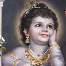 Схема вышивки «Маленький Крішна»