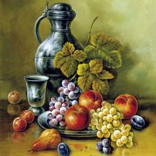 Схема вышивки «fructe»