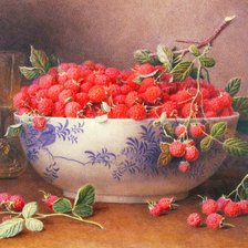 Схема вышивки «Малина»